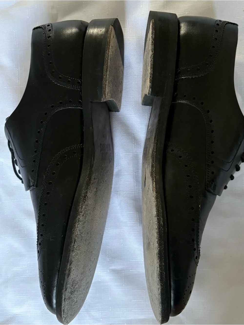 Henry Stevens/Shoepassion Black Wingtip Derby - Size Men’s US9 - Goodyear Welted